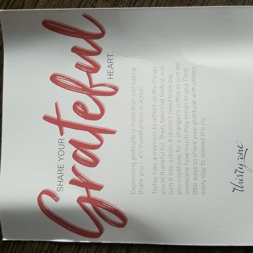 NIP Thirty-one Grateful Heart set - Picture 5 of 7